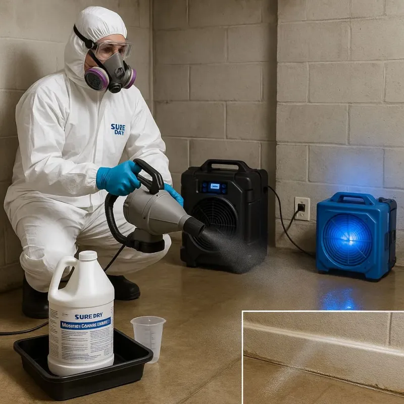 Sanitization and Odor Removal process in Hallettsville, TX