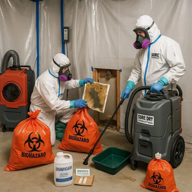 Contaminated Water Handling Protocols process in Hallettsville, TX