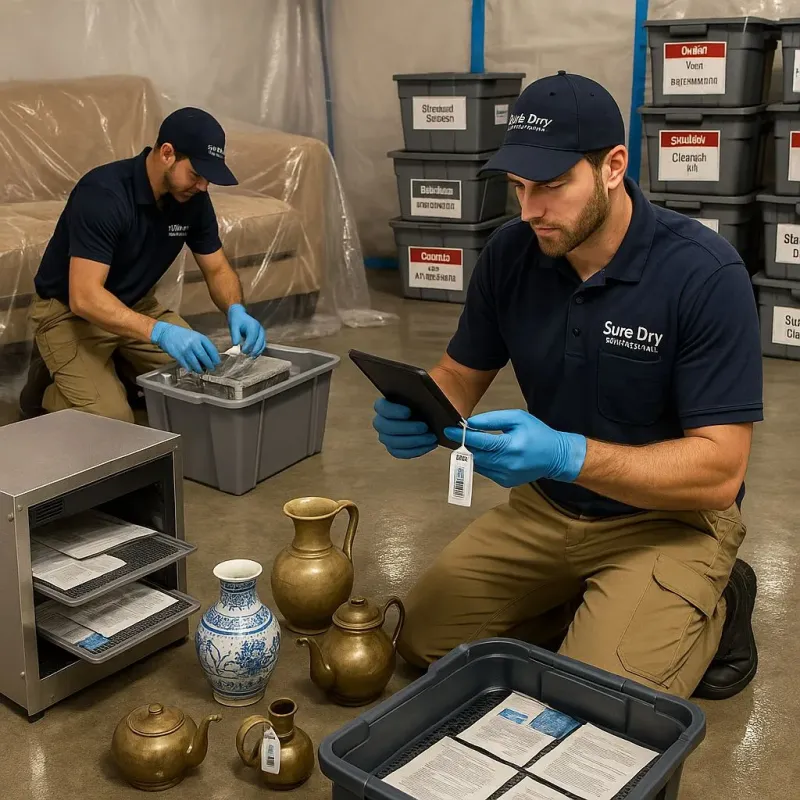 Content Protection and Restoration process in Hallettsville, TX